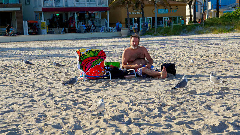 rejean at beach Hollywood Beach, FLorida